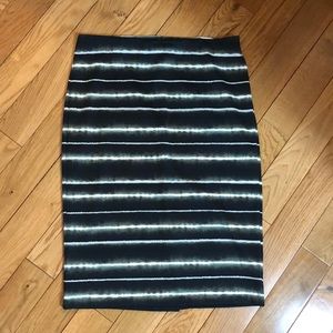 NWT! The Limited knit striped skirt